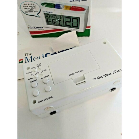 Medcenter System Talking Alarm Clock (Clock Only) Brand: MedCenter - Picture 4 of 10